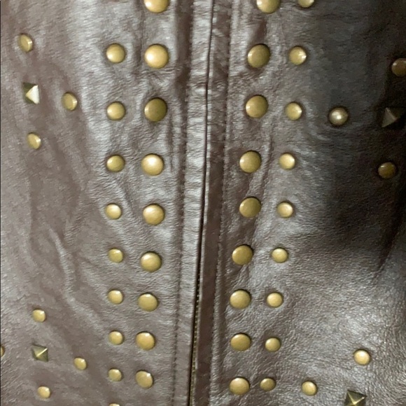 Peter Nygard Leather and Knit Jacket - Picture 4 of 4